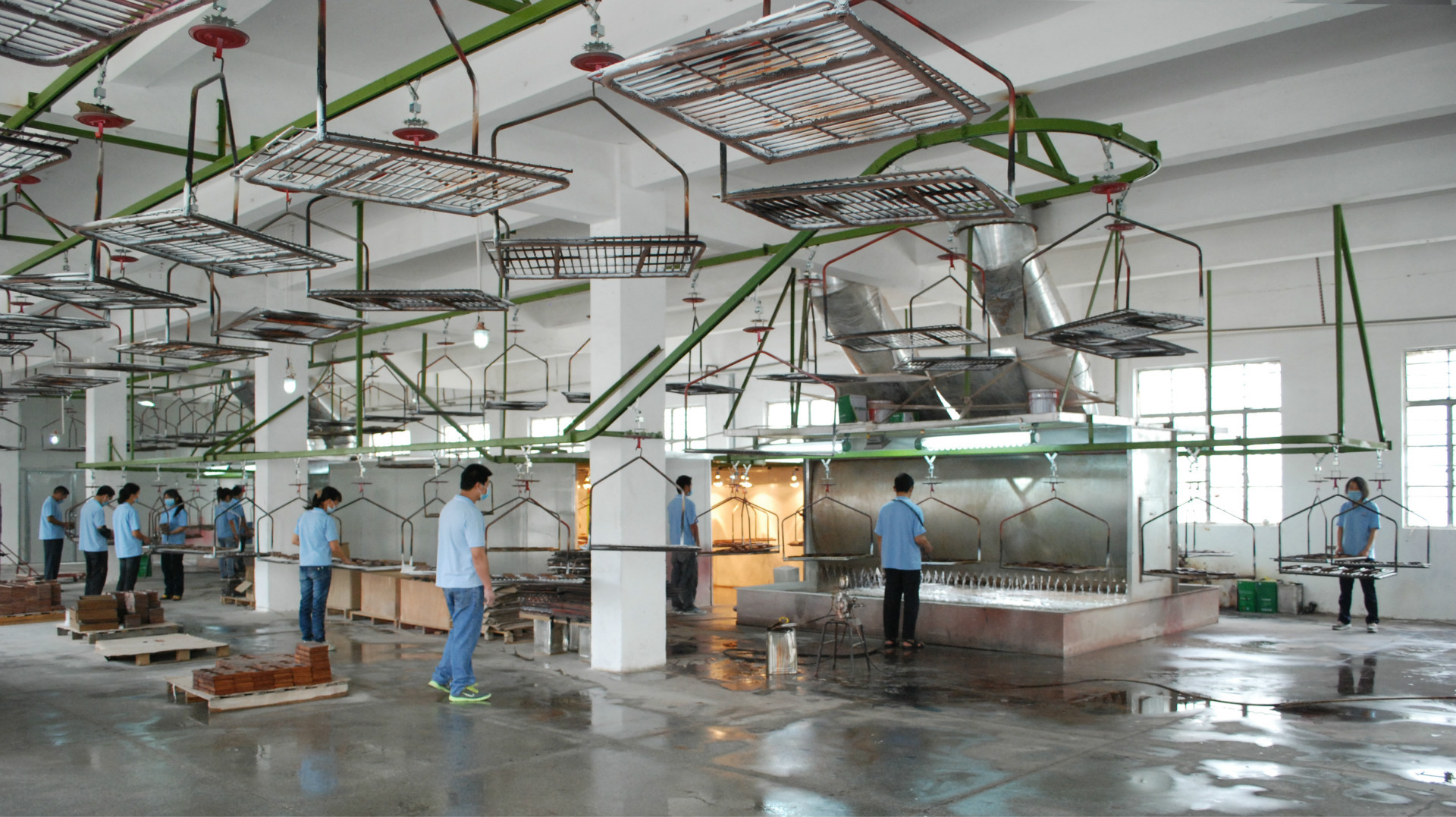 油漆部-自动流水线1