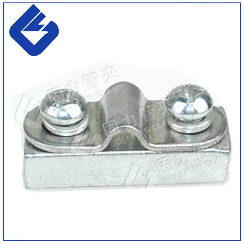 【固力品牌供应商】GJ1单管夹 镀锌卡子 304不锈钢材质