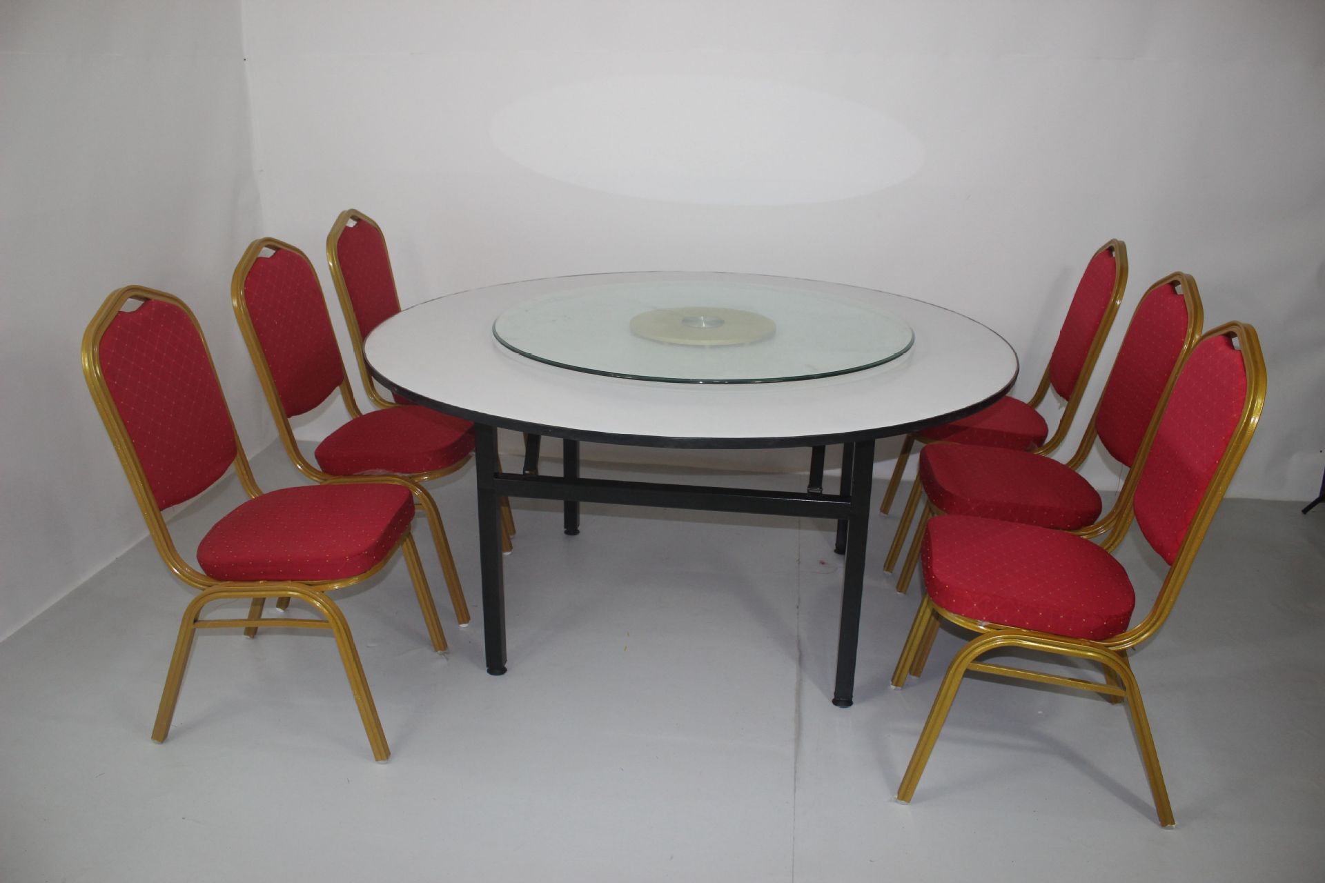 批发大圆桌酒店圆桌饭店圆桌面酒席桌圆台面折叠圆桌特价直销