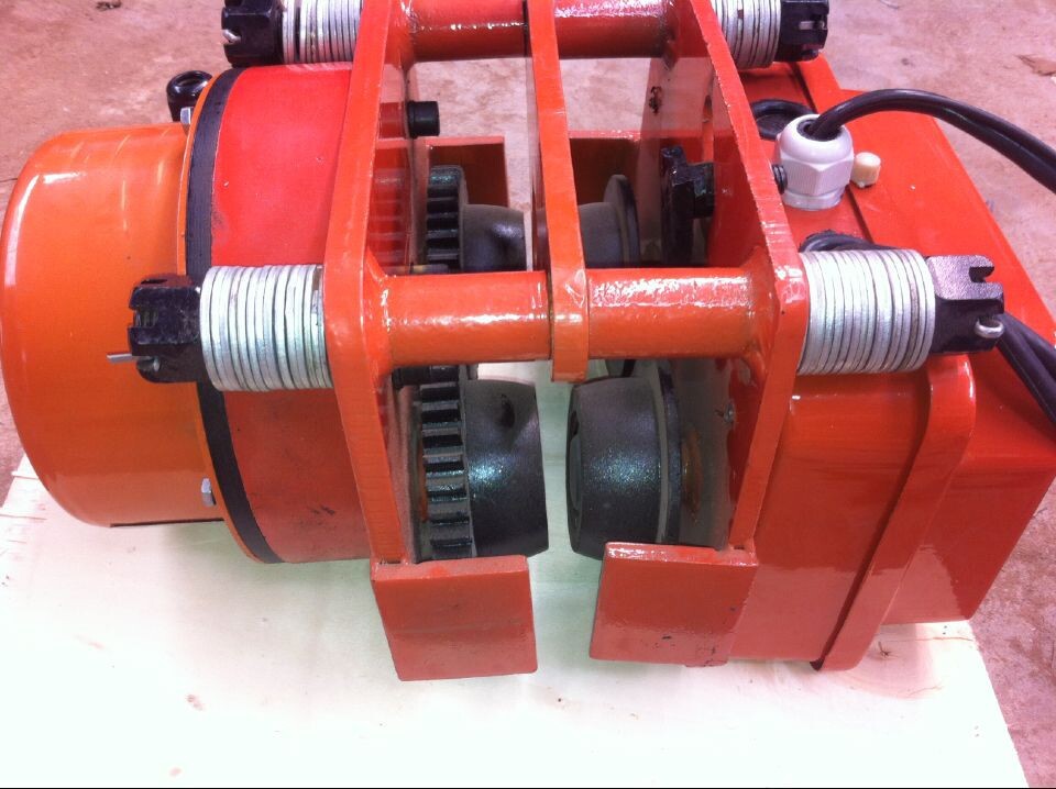 环链电动葫芦跑车运行式链条葫芦搭配跑车行车1吨工字钢轨道跑车