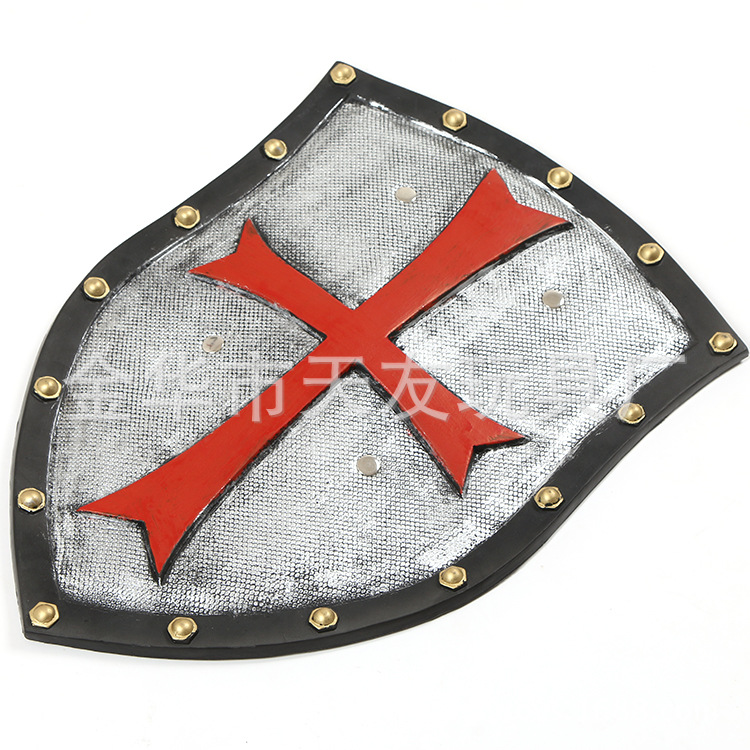 pu玩具盾牌 儿童节日礼物 动漫模型玩具 十字盾 影视用品