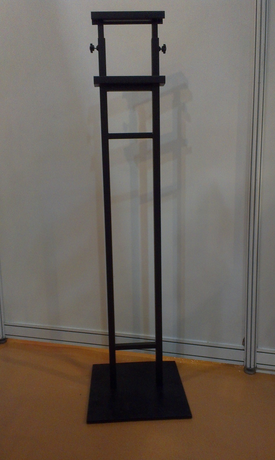 快展展架 广告户外展示架 双杆不锈钢指示牌立牌架伸缩展架zl-103