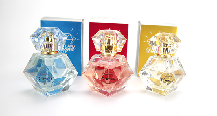 生产香水 批发香水正品靓丽女孩钻石香水 经典钻石持久留香50毫升