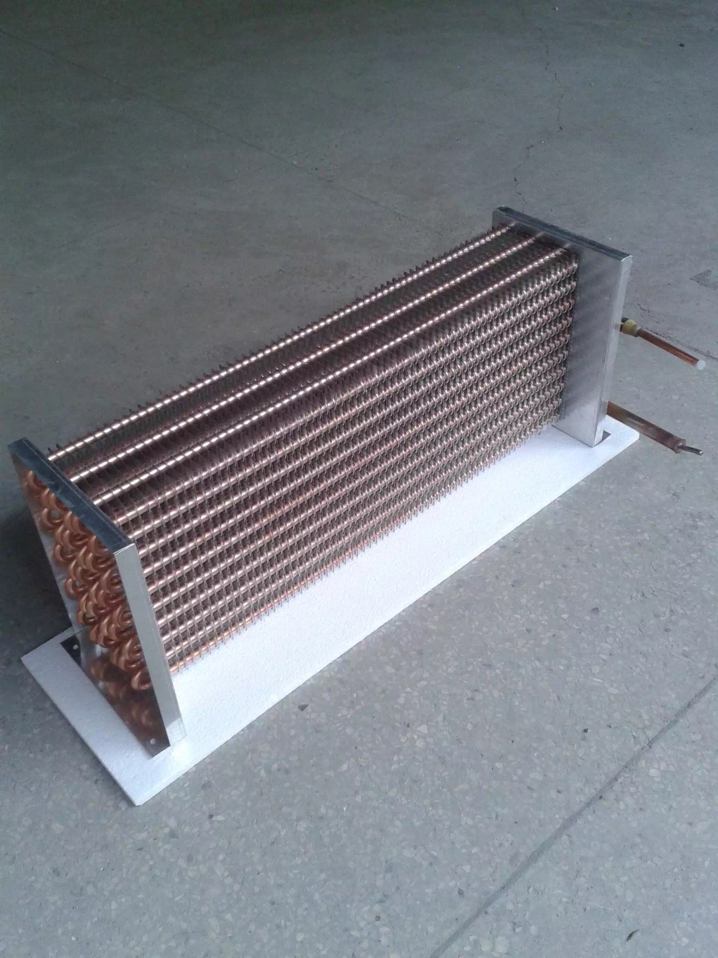 表冷器翅片 铜管表冷器 空调蒸发器