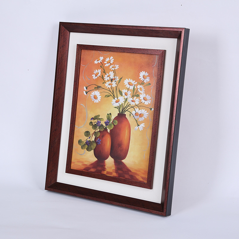 简约装饰画 高清客厅卧室书房装饰磨砂画 工艺礼品爆款可加工定制