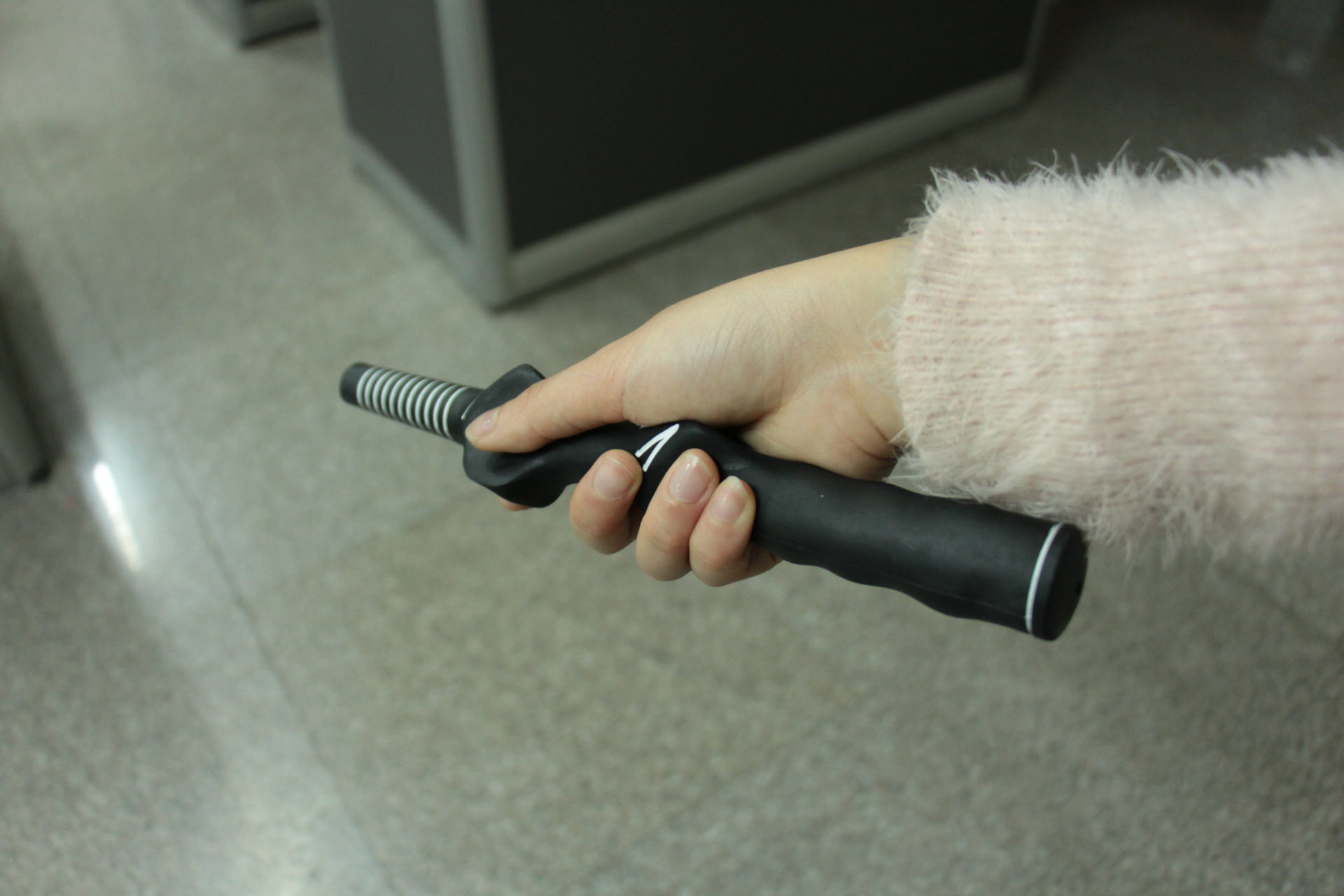 手型高尔夫握把练习杆握把高尔夫初学者专用左右手型橡胶握把