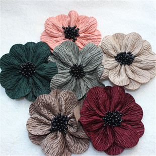 女鞋童鞋鞋饰五瓣花鞋花装饰配饰修鞋配件辅料