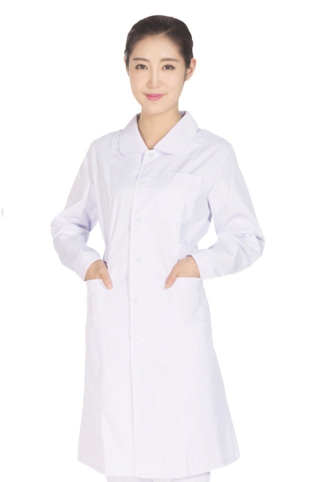 杨花牌高档 医院美容院男女白大褂 医师医生服装长袖冬装 耐氯漂