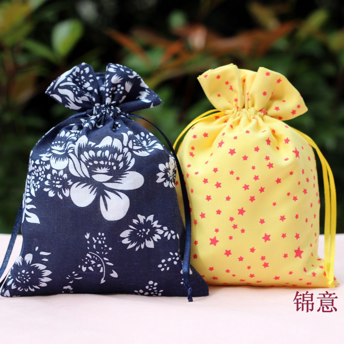 锦意 棉布印花 空袋批发端午香包中药驱蚊包防蚊产品香囊空袋子