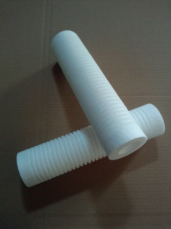 10寸沟槽pp棉滤芯pp切槽滤芯凹凸槽pp滤芯过滤器定制前置滤芯