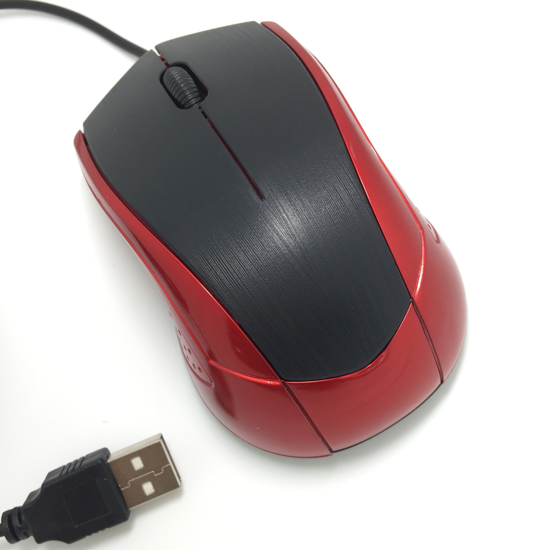 电脑配件批发 新款热销 有线光电鼠标 办公鼠 可定制logo