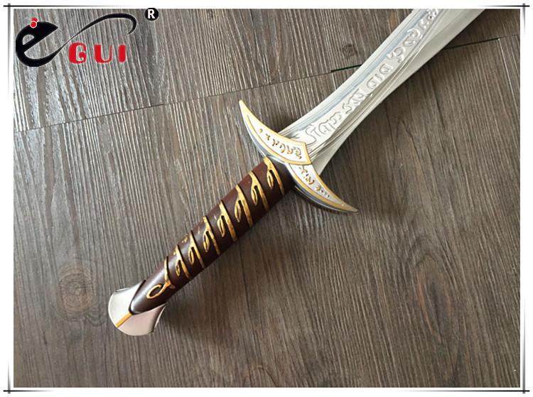 魔戒指环王霍比特人精灵刺叮剑 pu道具 儿童玩具仿真兵器厂家直销