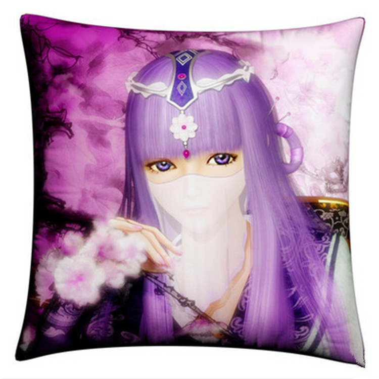 热销秦时明月少司命抱枕毛绒玩具专业定制座椅靠朋友情侣礼品