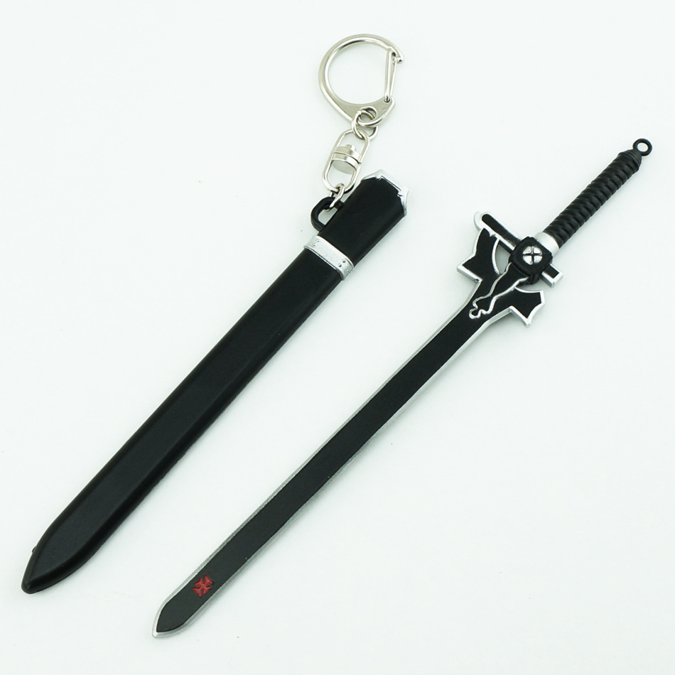 刀剑神域武器套装 铜仁黑剑阐释者 白剑逐暗者 雅丝娜细剑兵器