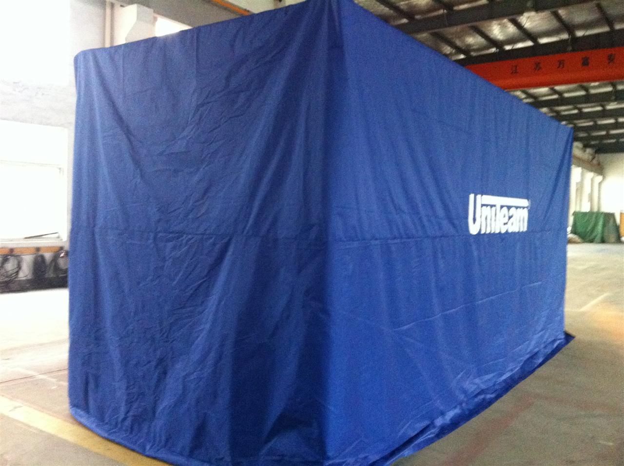 供应20尺集装箱防尘防水罩