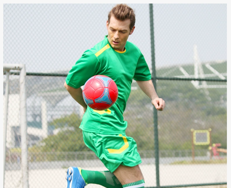 足球训练服短袖足球服光板足球服定制 足球服男短袖套装 批发