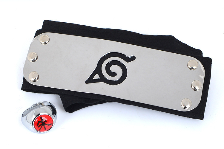 晓组织戒指_火影晓组织鼬戒指佩恩大蛇丸迪达拉动漫周边 护额戒指套装