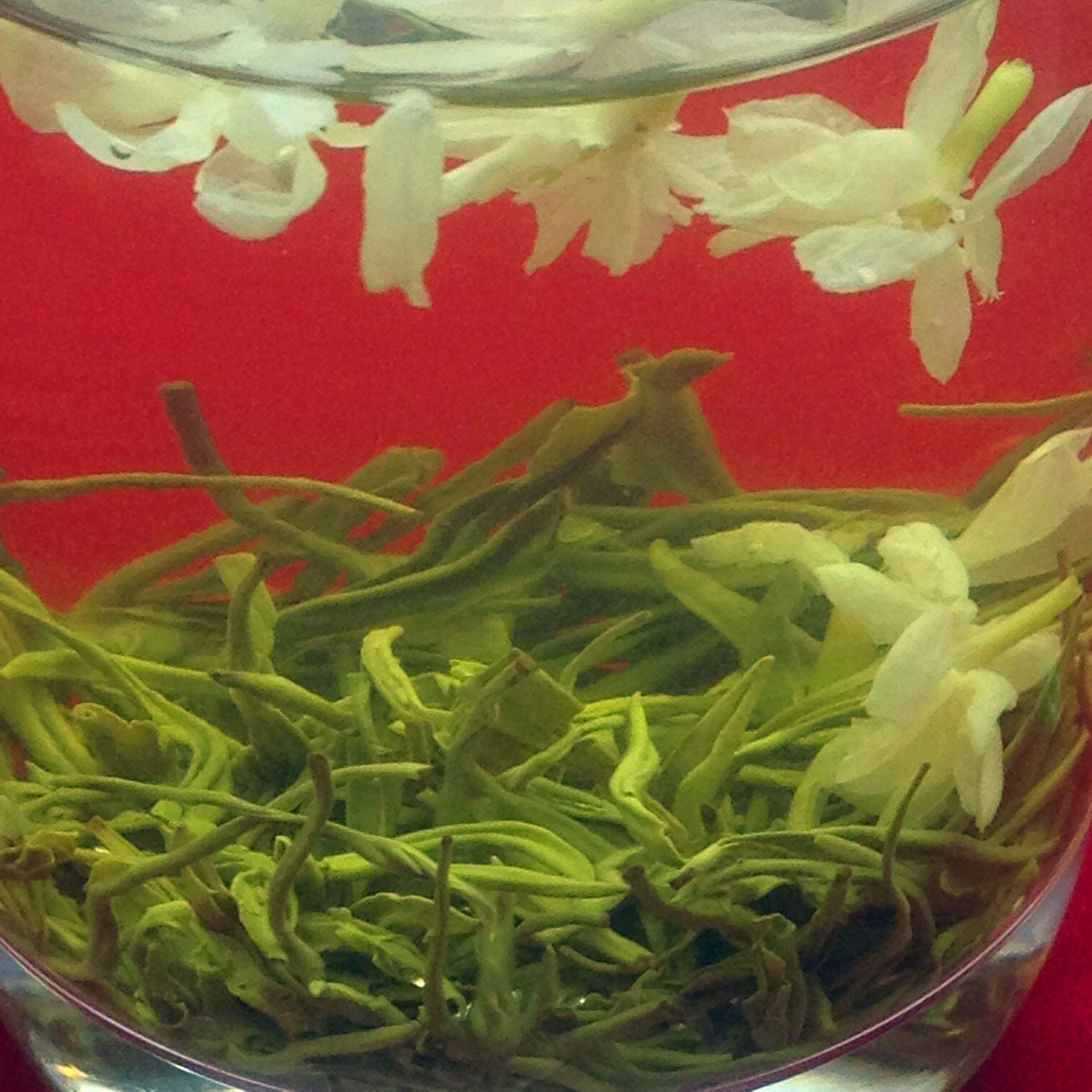 2017年新茶 御品天香 茉莉花 炒花飘雪 散装 蒙顶山茶一件代发
