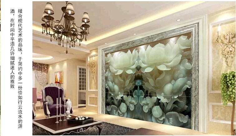 uv背景墙仿真玉石2