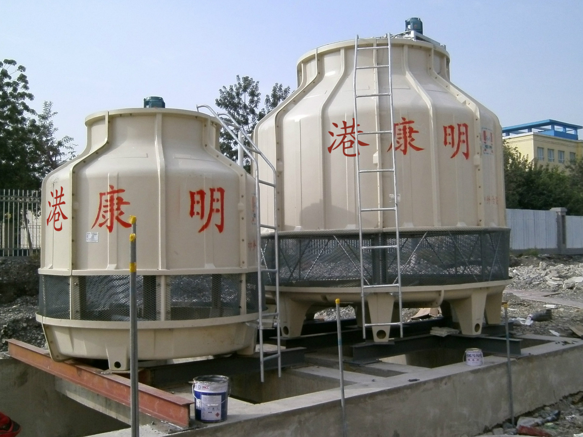 供应批发港康明方型冷却塔(康明-方型逆流式-骨架坚固,重量轻