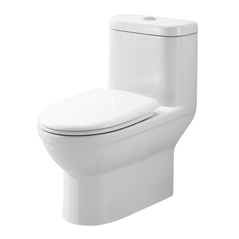 爆款热销 价实质优 美观大气 翻板式连体座便器 896