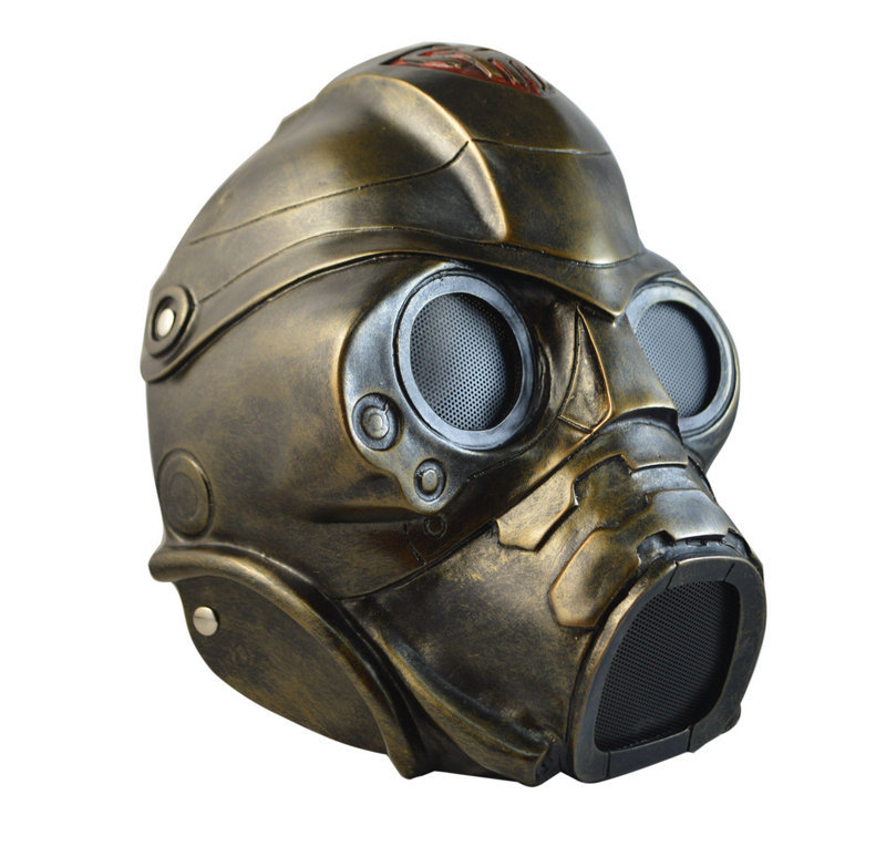 树脂工艺品面具恐怖辐射幽灵面具舞会面具cs防护面具防毒面具