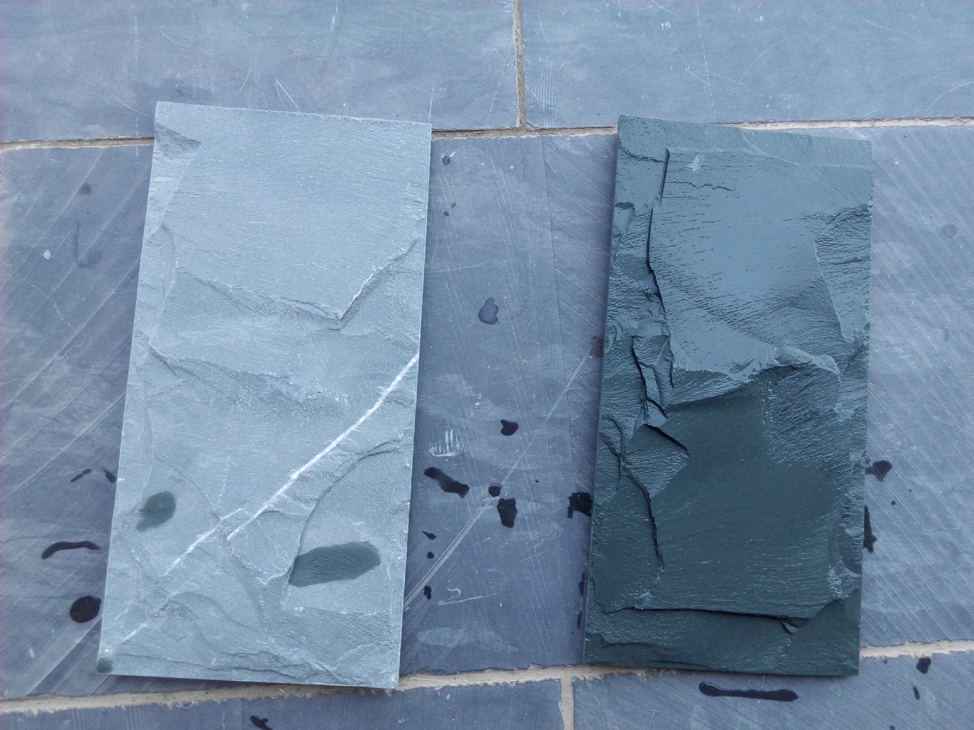 厂家批发星子石材 天然板岩绿色蘑菇文化石 别墅园林外墙文化砖-伞