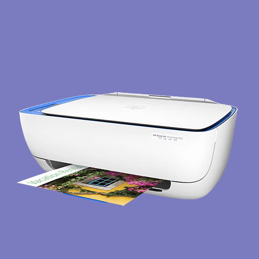 彩色无线wifi打印机 手机照片打印机 家用照片打印机hp-3638