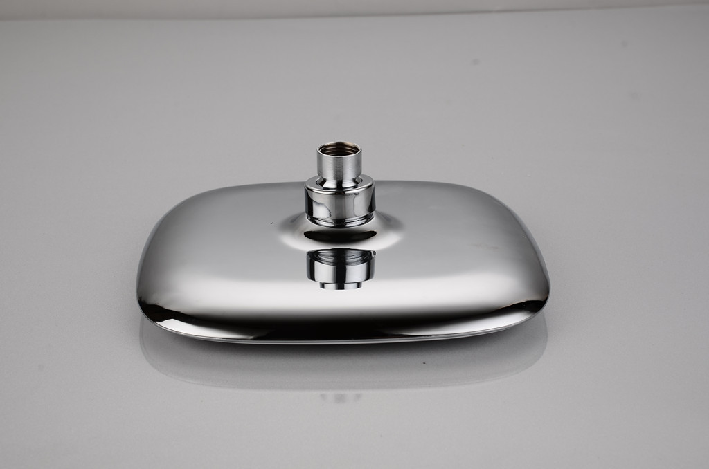 厂家直销 优质白色顶喷套装 椭圆型小花洒喷头 淋浴莲蓬头 - 通用部件