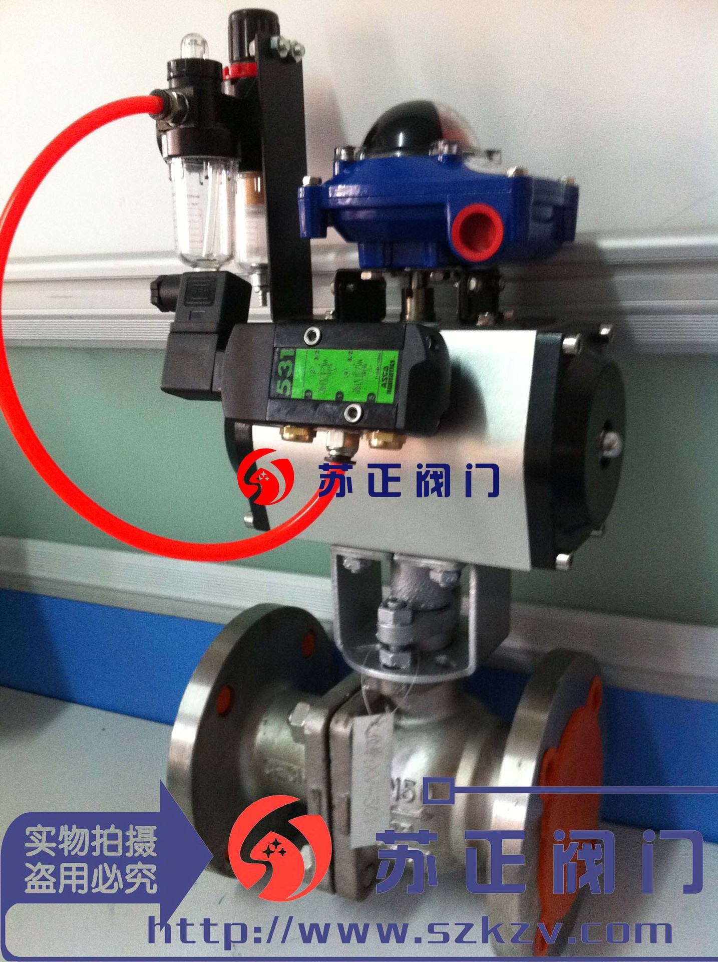 asco电磁气动球阀 气动球阀配asco电磁阀