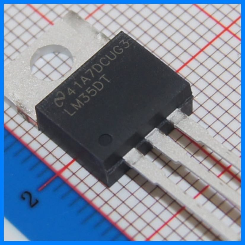原装正品 ns(美国国家半导体)温度传感器 lm35dt 封装: to-220-3