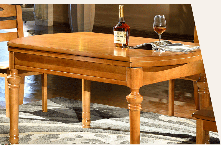 家居,家纺,美容,母婴 家具 餐桌 批发家用折叠伸缩圆形桌子椅子餐厅桌