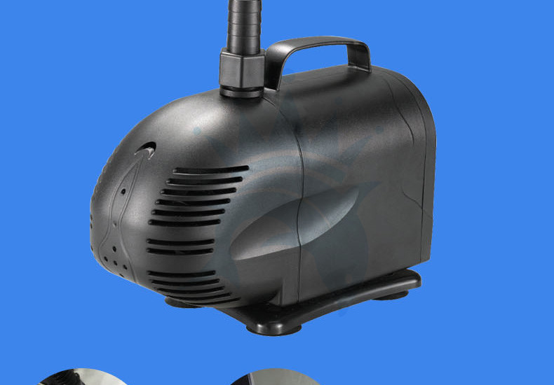 鱼缸潜水泵 水族潜水过滤充氧泵 鱼池塘循环抽水泵