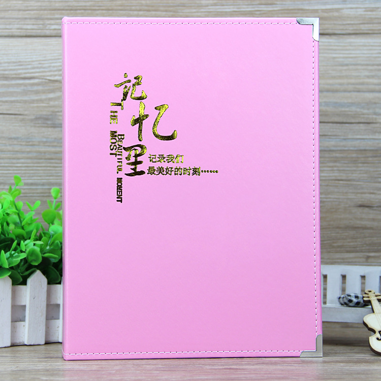 pu皮面5寸 6寸 7寸 100张记忆里 我们的故事 活页式相册 创意影集