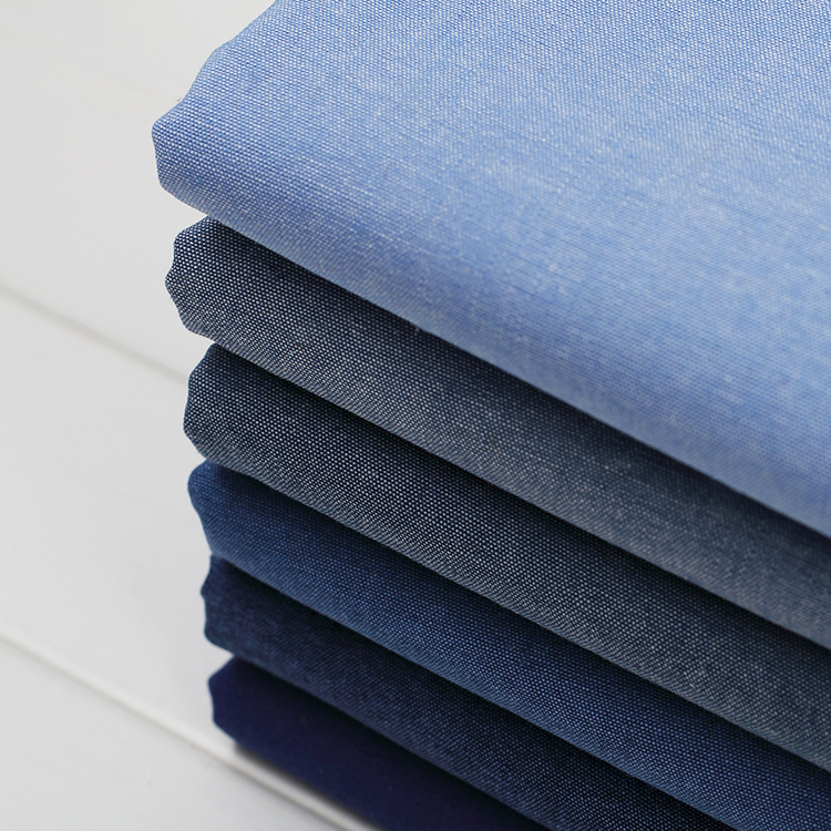 厂家直供 色织青年布 梭织面料 靠垫沙发面料 工装时装衬衫面料