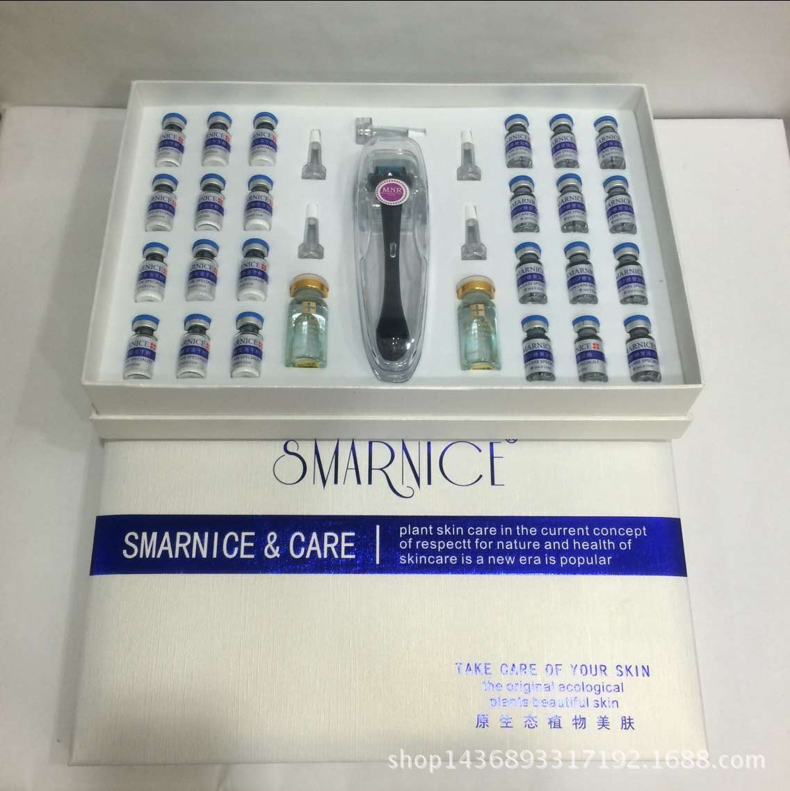 美容院微针美塑暨大冻干粉修复原液大套盒祛痘祛疤痘印红血丝o