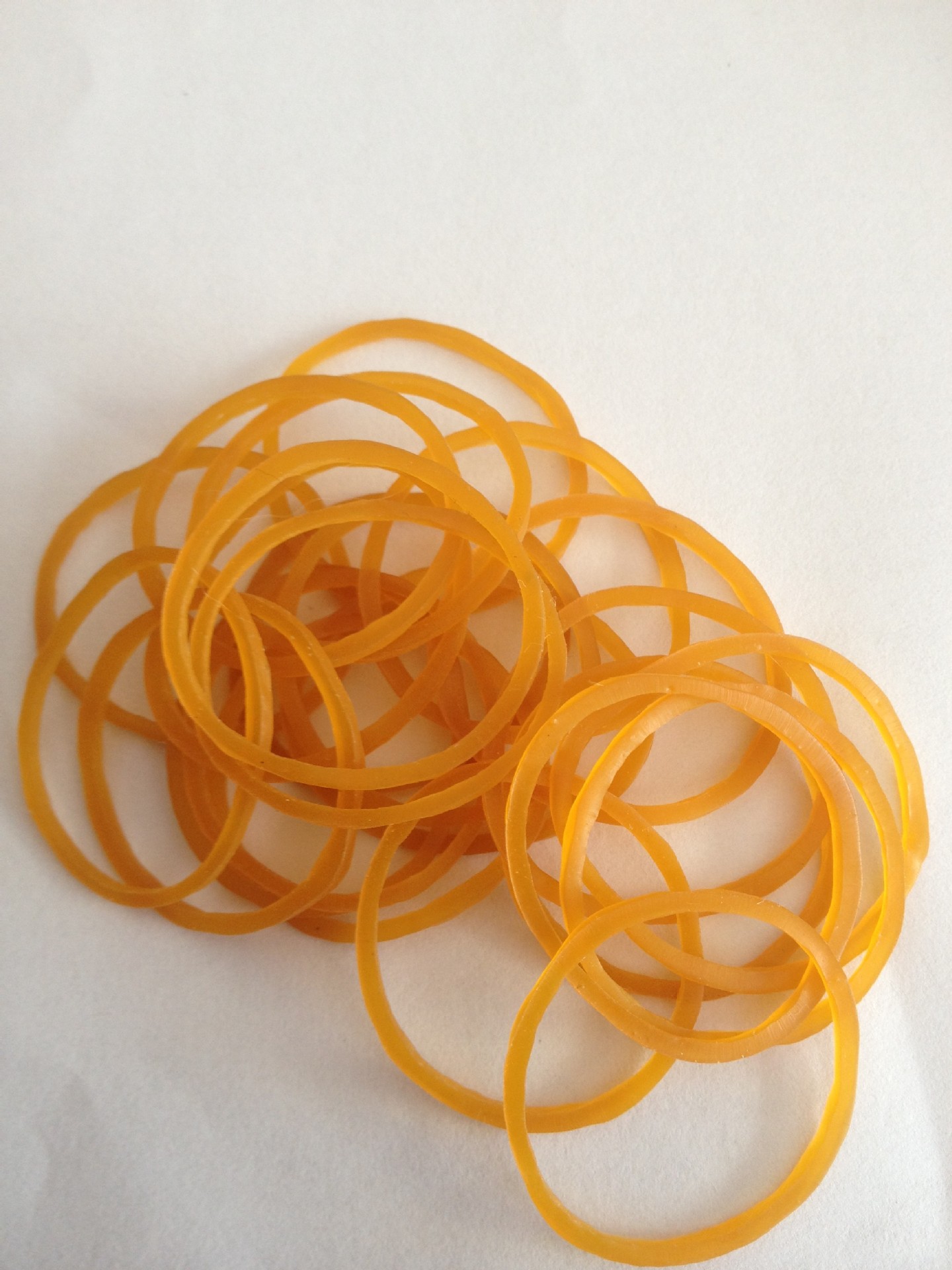 4mm黄色橡皮筋耐高温天然橡皮圈牛皮筋现货