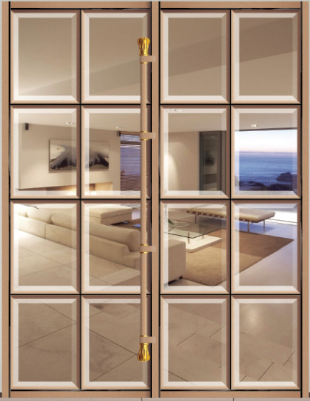 上海客厅隔断推拉门阳台钛镁合金厨房书房卫