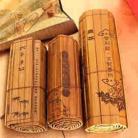 竹板书梳子礼品工艺品专用激光雕刻机 带旋转