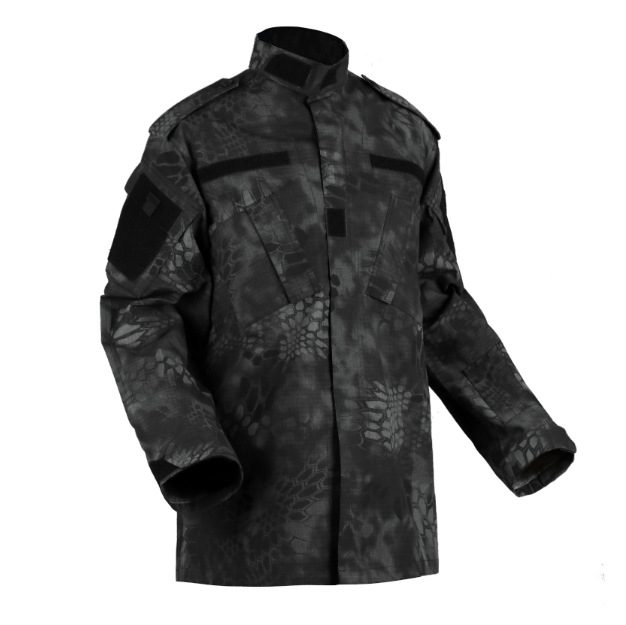 新款美军训练服户外运动蟒纹迷彩服套装 战