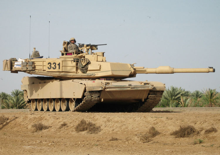 恒龙1:16美国艾布拉姆斯主战m1a2坦