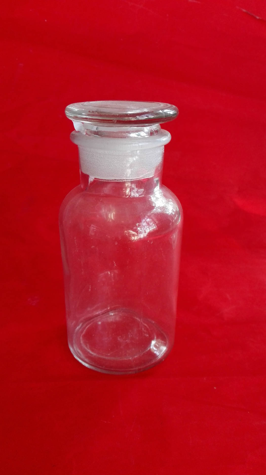 双十一买一送 特惠 广口瓶 白色透明磨口试剂瓶 250ml