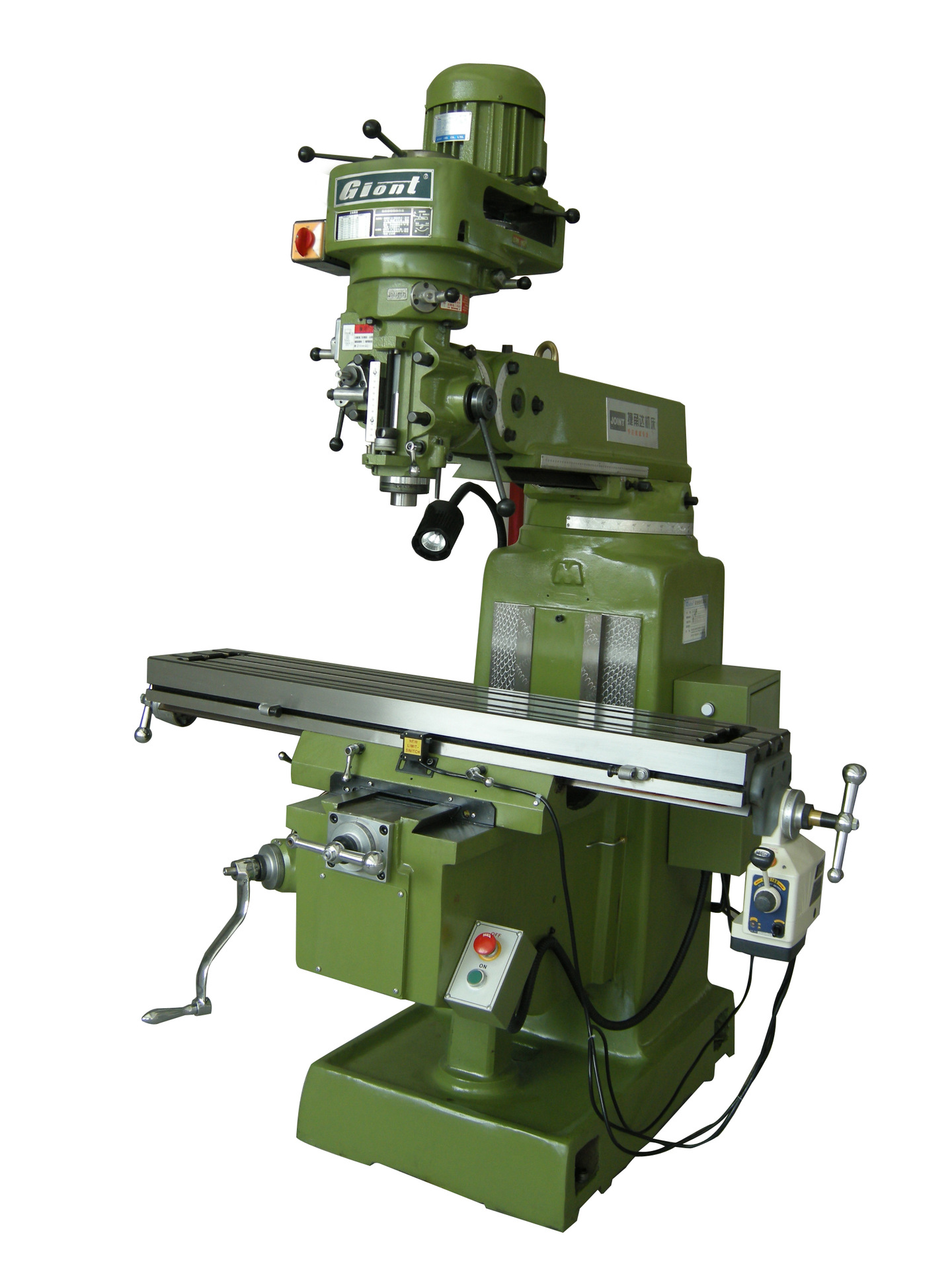 锐地ratee经济型4号铣床摇臂炮台铣床