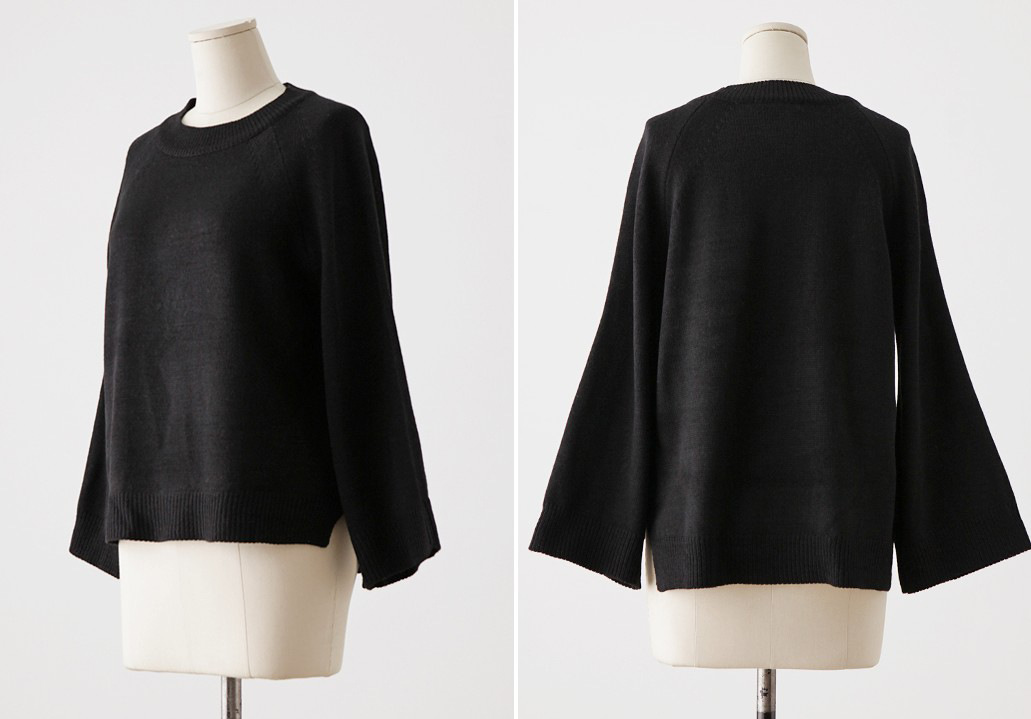 韩国东大门品牌女装秋冬新品韩版宽袖女式毛衣女士针织衫打底衫女