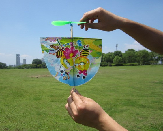 橡皮筋动力飞机   竹蜻蜓 批发