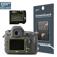 GOR 适用于Nikon尼康D810单反相机专用贴膜 D810屏幕高清保护贴膜