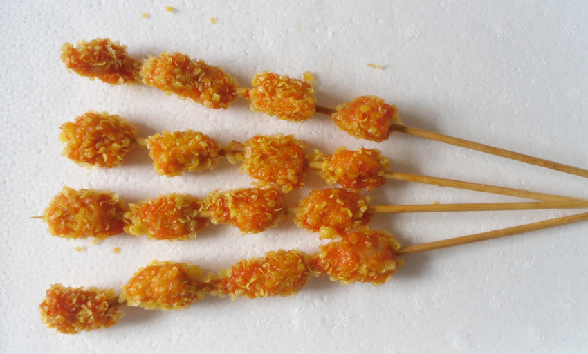 雪花qq串 不一样的美食 冷冻调理鸡产品