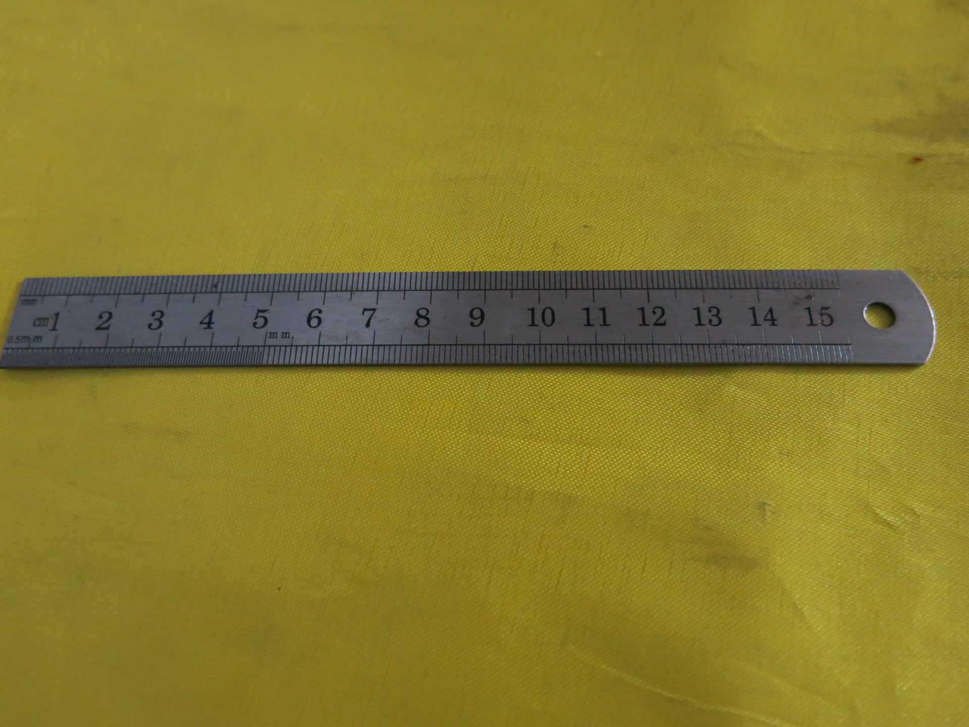 【yg】150mm不锈钢直尺 双面刻度尺子 钢尺 美术尺