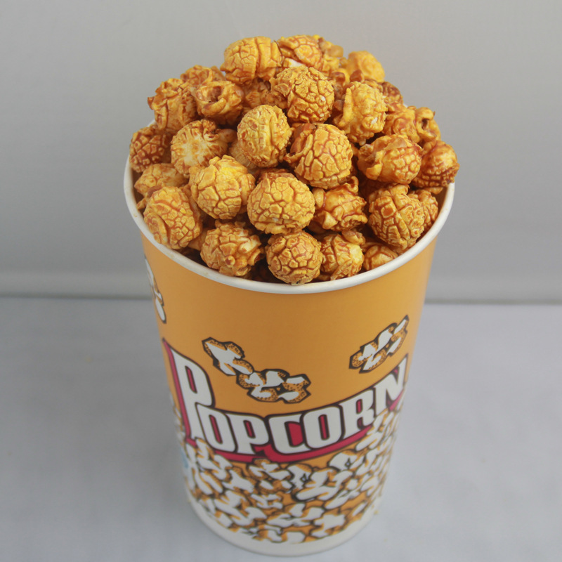 厂家直销46盎司爆米花桶 圆形球形爆米花纸桶 圆形纸罐纸杯 批发