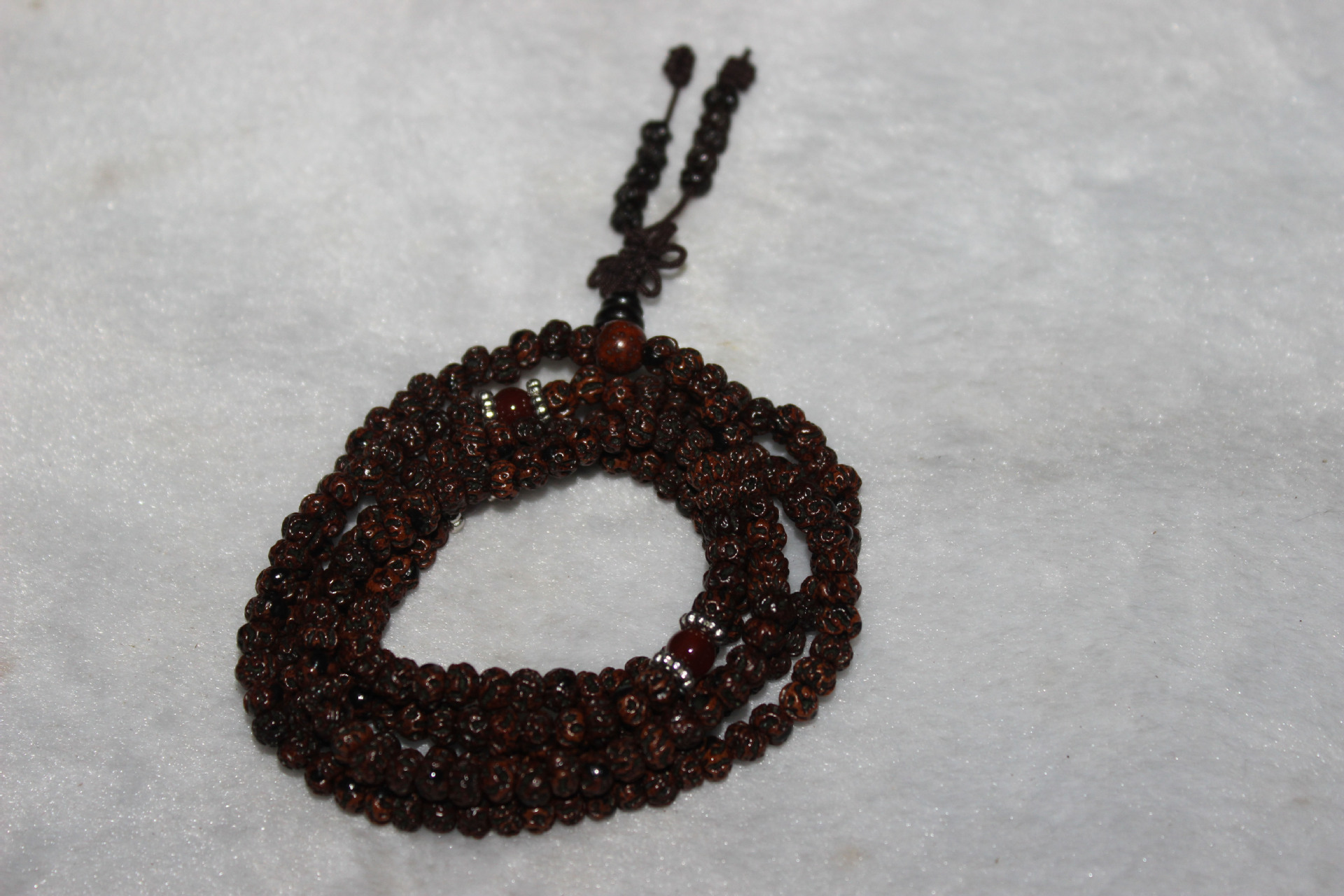 厂家直销小黑白如意菩提子 优质情侣款佛珠菩提手链手串